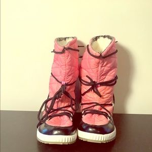 “Tommy Girl” Pink Snow Boots (Tommy Hilfiger)